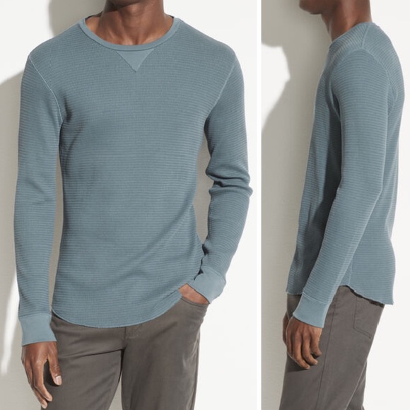Men’s Vince. Thermal Long Sleeve Crew